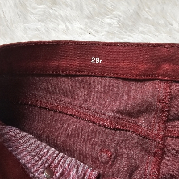Gap 1969 red jeans womens‎ size 29 regular - Picture 6 of 12